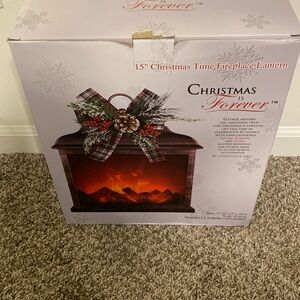 Christmas is Forever / Fireplace Lantern